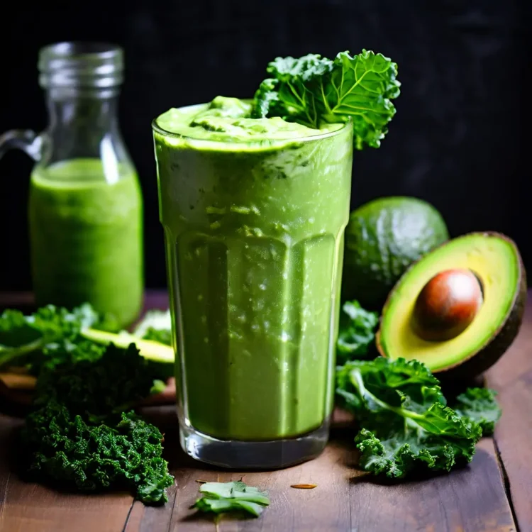 kale and avocado smoothie for inflammation recipe