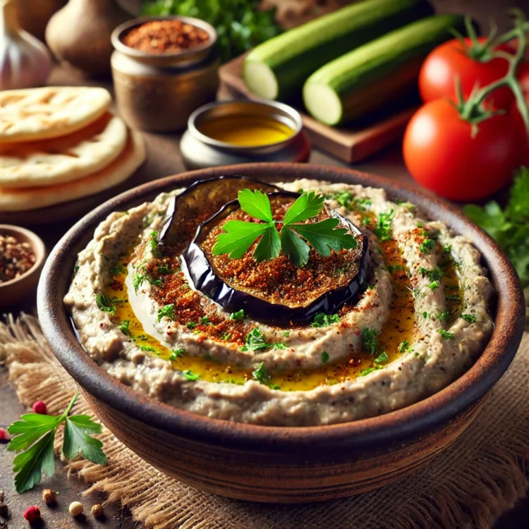 mutabal recipe mutabal zaatar recipe