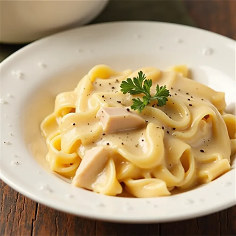 Turkey Tetrazzini Recipe with Campbell’s Cream of Chicken Soup